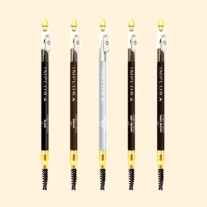 IMPLORA Softbrow Eye Brow Eyebrow Pensil Alis Pencil 2 IN 1 PENSIL + SERUTAN + SIKAT ORIGINAL