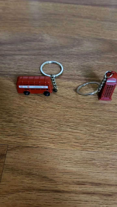Gantungan Kunci Souvenir London Bus Inggris