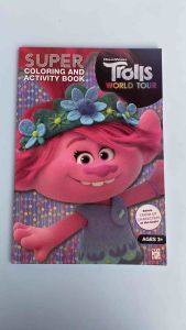 Dreamworks - Trolls World Tour Super Coloring and Activity Book Ages 3+