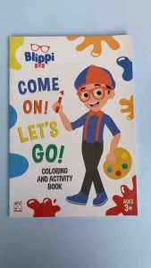 Blippi - Come On! Lets Go! Coloring and Activity Book