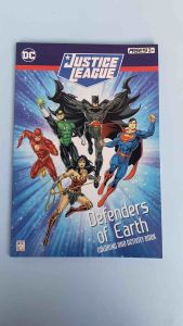 Justice League - Defenders of Earth Coloring and Activity Book