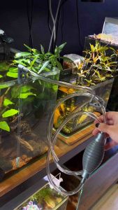 กาลักน้ำ อย่างดี!!! กาลักตู้ปลา ที่ดูดขี้ปลา ถ่ายน้ำตู้ปลา เปลี่ยนน้ำตู้ปลา อุปกรณ์เปลี่ยนน้ำตู้ปลา | บ้านไม้น้ำ🌿