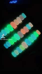 เล็บเจลแท้100% สีแฟลช เรืองแสง