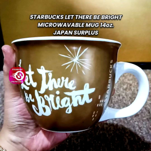 2014 STARBUCKS LET THERE BE BRIGHT MICROWAVABLE MUG 14oz • JAPAN SURPLUS