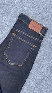 DIMIORGIA Celana Jeans Panjang Pria Slim fit Premium Black Garmen Denim Strecht Big size