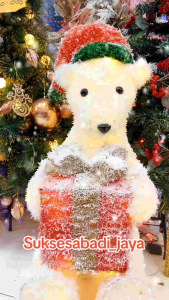 Dekorasi Pohon Natal Unik: Hiaskan Pohon Natal Beruang Salju