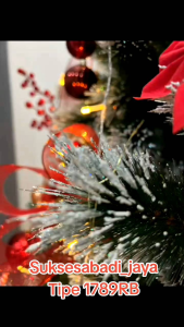 SALE POHON NATAL/CHRISTMAS TREE Tipe CEMARA/FIR ukuran 5FT/150 CM TIPE 1789RB 1788 & 1789G