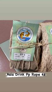 4MM-4.5mm-5mm-5.5mm 4S Nelayan Tali PP Rope Thailand Asia Drink Double Carp Fish Brand