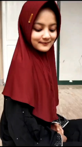 Bergo Hamidah Sport Akrilik & Jilbab Sport Bergo Hamidah Dewasa