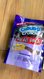 Cloud9 Crunchy Cokelat Treat Pack 1 Pack Isi 10 Pcs Coklat