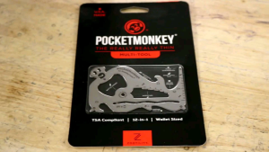 Zootility Multi Tool PocketMonkey® alat saku survival kunci serba guna Made in USA