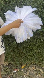Kelopak Bunga Dekorasi Pelaminan / Artificial Flower / Kap Bunga Dekorasi / Bunga Hias / Giant Flower Premium / bahan kain organdi Organza diameter 50cm