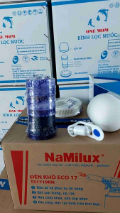 Bộ linh kiện lọc nước việt nam tốt 4 món dùng cho bình lọc gia đình ( sứ vietnam voi chống gãy)