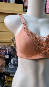 BH BRA RENDA KEMBEM IMPORT CUP B TANPA KAWAT CEWEK WANITA PEREMPUAN CUP B NO 38-44 3KAIT ADEM LEMBUT HALUS LUPO PREMIUM MURAH