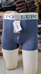 Boxer CD Celana Dalam Import Cowok Pria Laki-Laki Bahan Katun Pori Super Adem Lupo Melar Elastis Lembut Murah Premium 0806
