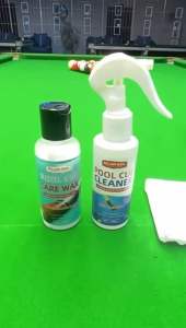 POOL CUE CLEANER SPRAY Spray pembersih kayu snooker Menghilangkan kotoran degil peluh melekit pada kayu