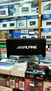 ALPINE PWE-10S4 ขนาด 10"ตู้ซับพร้อมแอมป์ในตัว แบรนคุณภาพชั้นนำสัญชาติญี่ปุ่น
