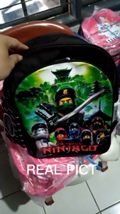 FAYUS COLECTION - tas NINJAGO viral terbaru buat anak laki laki TK SD model ransel