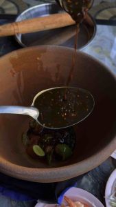 น้ำส้มตำเจ้นุช สูตรมะกอกป่าขนาด160ml