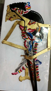 Wayang Dewi Sinto - Dewi Sinta - wayang kulit asli - dari kulit sapi - ukuran wayang sedang