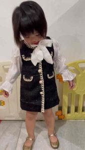 [1-7th] DRESS ANAK PEREMPUAN KERAJAAN PRINCESS ELEANOR