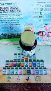 Herbal Benjolan Tumor Dan Kanker Bengkak Nyeri CARCINOFIT Naturindo Isi 50 Kapsul