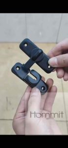 180 and 90 degree Barn Door Lock Latch flip heavy duty safety bar gate dual installation with screws and glue