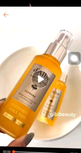 ĐỦ BILL -[MẪU MỚI] GẤP 3 mẫu cũ thêm tinh chất vàng 24k— Xịt khoáng serum DALBA  50ML dưỡng ẩm căng bóng da First Spray Serum