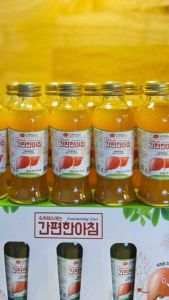 Nước Uống Giải Độc Gan - Thanh Lọc Cơ Thể KGS Hàn Quốc 1200ml Hộp 10 chai x 120ml (Date 08/25)