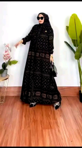 SULTAN DRESS SET HIJAB RAYON ADEM