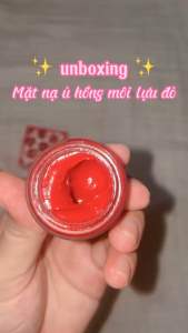 [Hàng Chính Hãng]. Dưỡng môi collagen lựu đỏ LIPSHE. Son dưỡng ẩm hồng môi chống thâm không khô môi nứt nẻ môi.