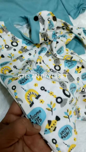 Setelan Piama Bayi Terlaris 3 Stel Panjang 0-12 Bulan SNI Pakaian Bayi