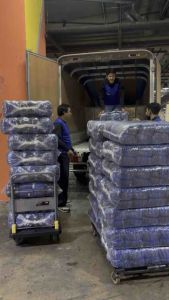 เสื้อคนงาน เซ็ต 6 ตัว คละสี  ปกดำ อก42-44 เทียบเท่าXL เนื้อผ้าไมโคร ซับเหงื่อ ระบายอากาศได้ดี