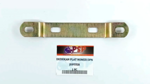 Dudukan Plat Nomer Depan Jupiter Pangkon Bracket Breket Braket Pelat Nomor Nopol Bagian Depan Yamaha Jupiter Lama Old Vega / R / New Crypton Fizr Force 1