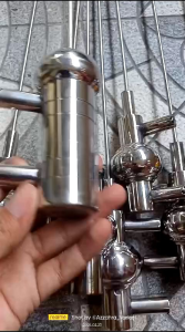 [COD] Antena toppers / Variasi Antena Bemper mobil truk pickup L300 Grandmax Traga dll Panjang 1.5m Bahan stainless kombinasi akrilik warna keren