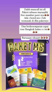Paket tebus murah (join HWI) komplit untuk kesehatan