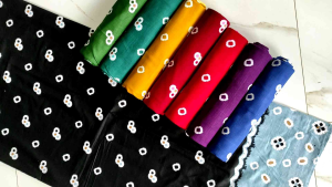 Kain Batik Jumputan Siraman 2x1Meter / Batik Jumputan Murah Pekalongan