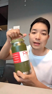 กระติกน้ำเก็บความเย็น แสตนเลส 304 กระบอกน้ำสแตนเลสเก็บอุณหภูมิ เก็บอุณหภูมิร้อน-เย็น ยาวนาน 8-16 ชม. ขนาด 1600ml /1200 ml  Hiran Tank Stainless steel