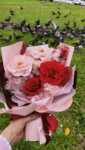Bouquet light luxury 2026 preserved ro.ses bouquet box premier enteral gift custom Christmas & Mothers flowers valentines supply Teachers Day birthday gift for friends.....
