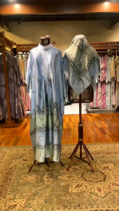 Set Zelva Kaftan Busui + Jilbab by Dian Pelangi LIMITED EDITION Setelan Busana Muslim Maxi Dress Gamis Abaya Gaun Outfit Casual Formal Pesta Pernikahan Kondangan Wanita Hijaber Cantik Anggun Modis Modern Elegan Mewah Model Korea Batwing Terbaru Kekinian