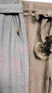 CELANA IMPORT WANITA POLOS TALI POM2 TERBARU