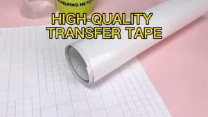 Transfer or Application Tape - Good for Decal Wordings - Pictures - Art Work - Etc