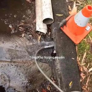 Dây Thông Tắc Cống Bằng Áp Lựch Nước-Sử dụng bằng máy rửa xe-có các cỡ dây 10m-15m-20m-25m-30m Ren 22mm