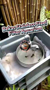 SH1219 15cm Stainless Steel Mesh Aquarium Fish Filters{1Pcs}