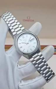 ĐỒNG HỒ NAM CHÍNH HÃNG Seiko 5 SNXS73K1 Automatic White Dial Silver Stainless Steel For Men