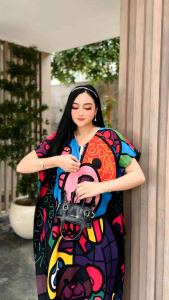 Daster Rayon Jumbo LD 120 cm Panjang 115 cm