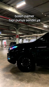 Paket Lampu Alis DRL WRGB Smart App Bluetooth Khusus Mobil Fortuner & Pajero Sport