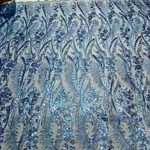 Bahan Kain Tile Payet Bordir Spangle Angel: Harga Per Setengah Meter