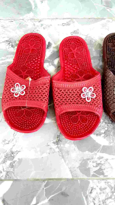 Sendal Rematik Terapi Asam urat Refleksi Kesehatan Selop Wanita lentur dan empuk