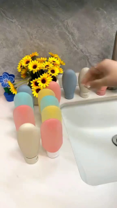 Botol Sabun Shampo Lation Travel Pouch Refill Portable Traveling Isi Ulang Serbaguna